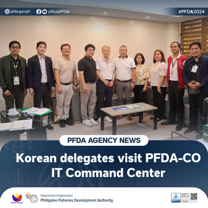 PFDA Agency News 01122024 resized Korean delegates visit PFDA CO IT Command Center