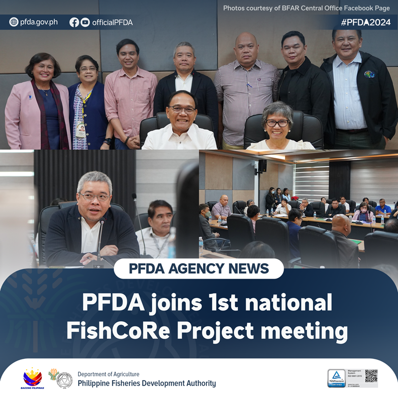 PFDA Agency News 011224 resized PFDA joins 1st national FishCoRe Project meeting