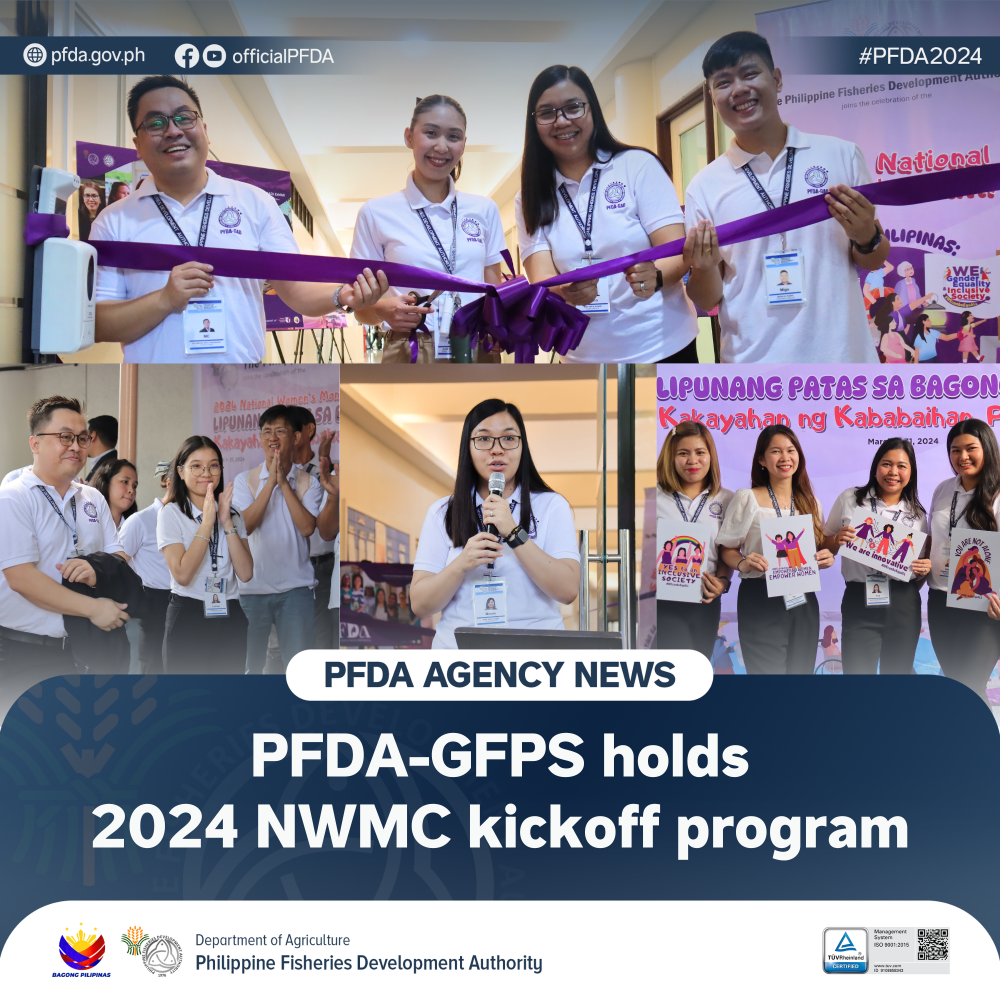 PFDA Agency News 03042024 PFDA GFPS holds 2024 NWMC kickoff program