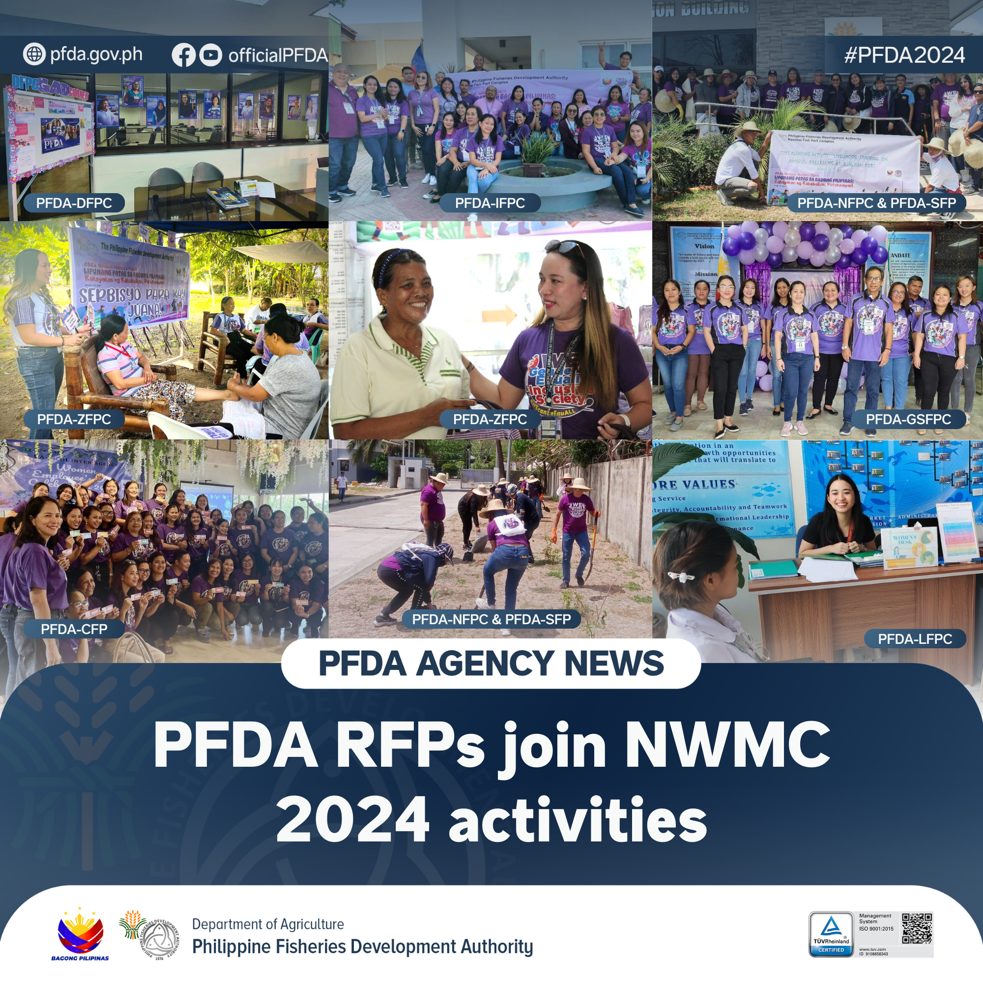 PFDA Agency News 04012024 PFDA RFPs join NWMC 2024 activities