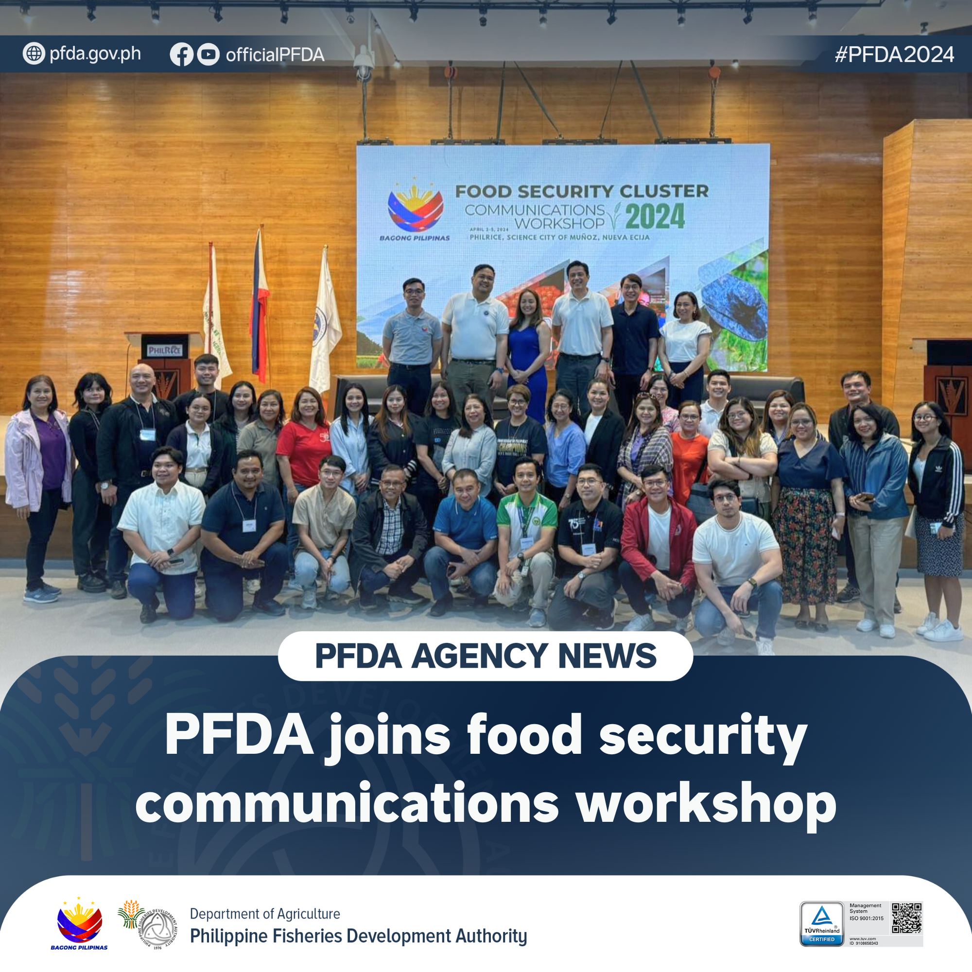 PFDA Agency News 04122024 PFDA joins food security communications workshop 2