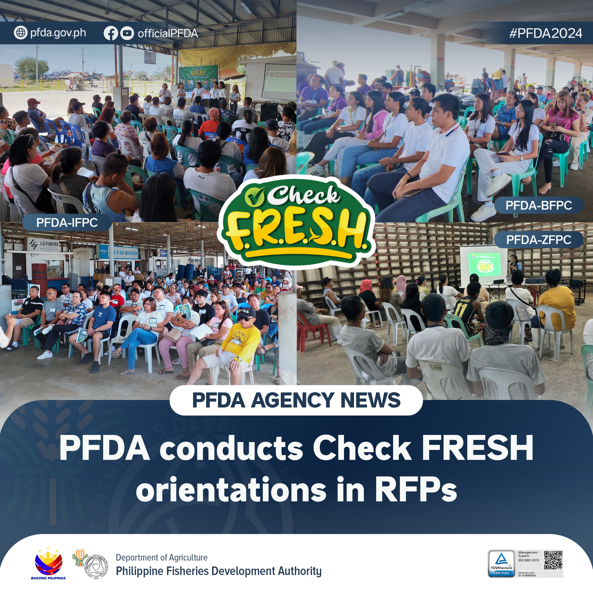 PFDA Agency News 04152024 PFDA conducts Check FRESH orientations in RFPs