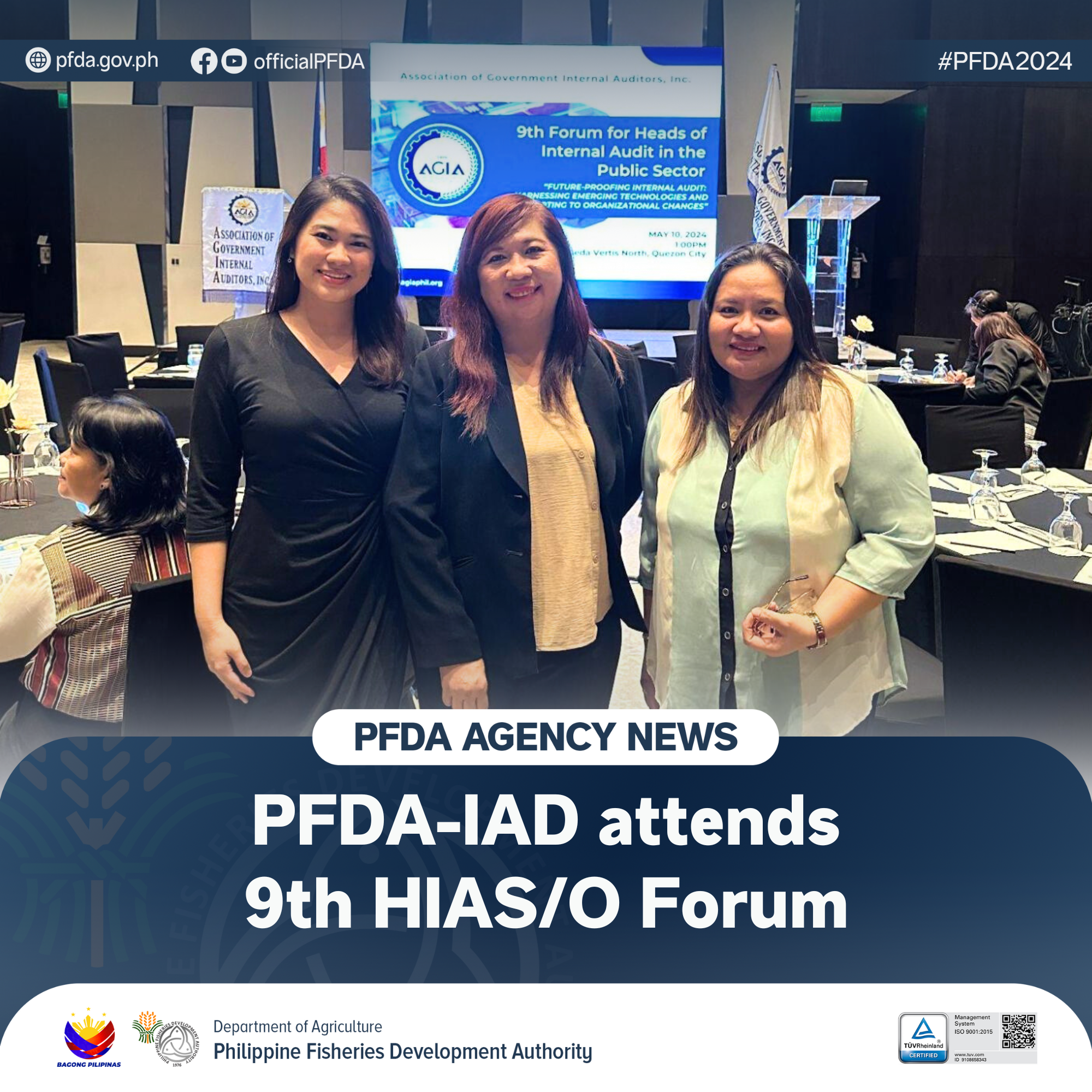 PFDA Agency News 05142024 PFDA IAD attends 9th HIASO Forum
