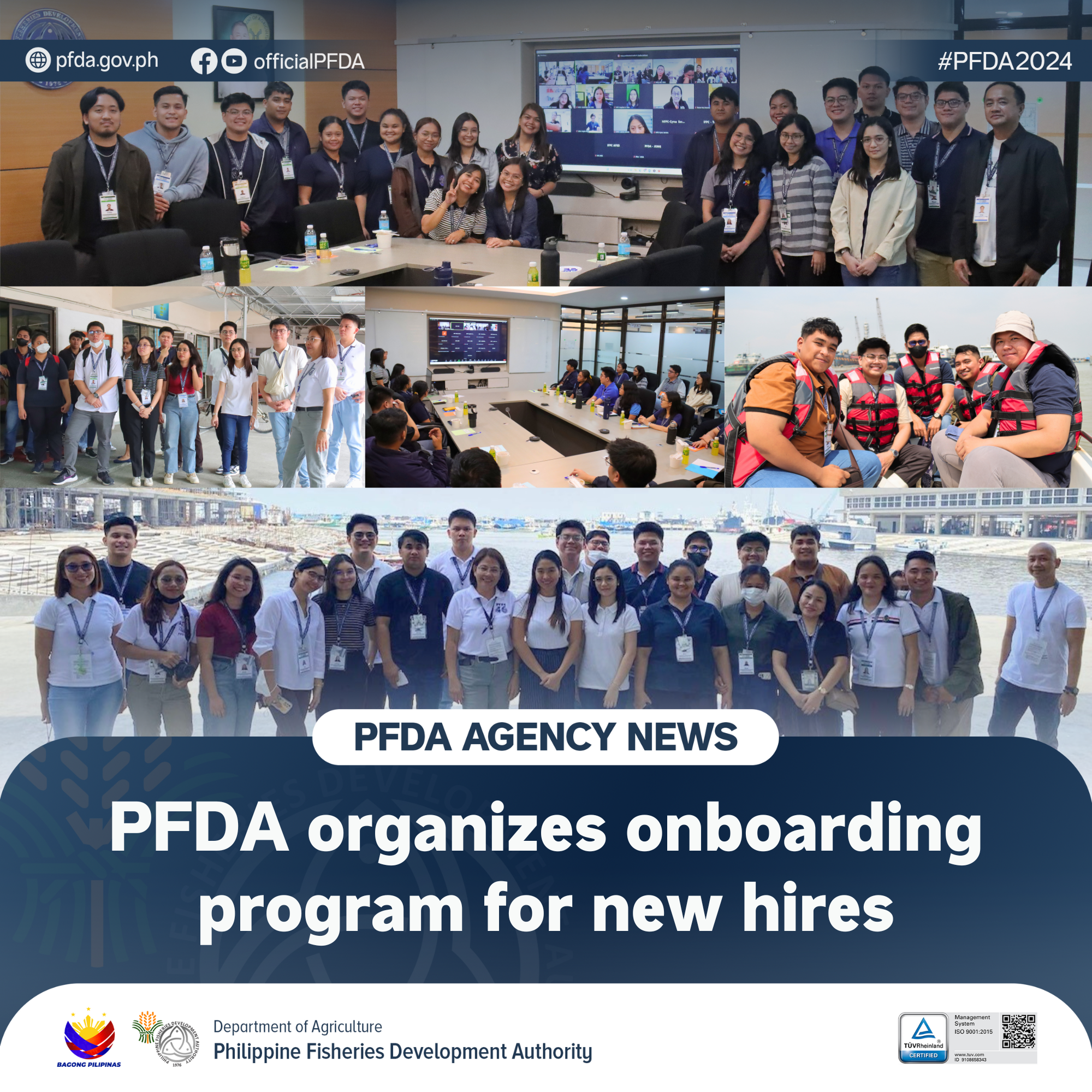 PFDA Agency News 05292024 PFDA organizes onboarding program for new hires