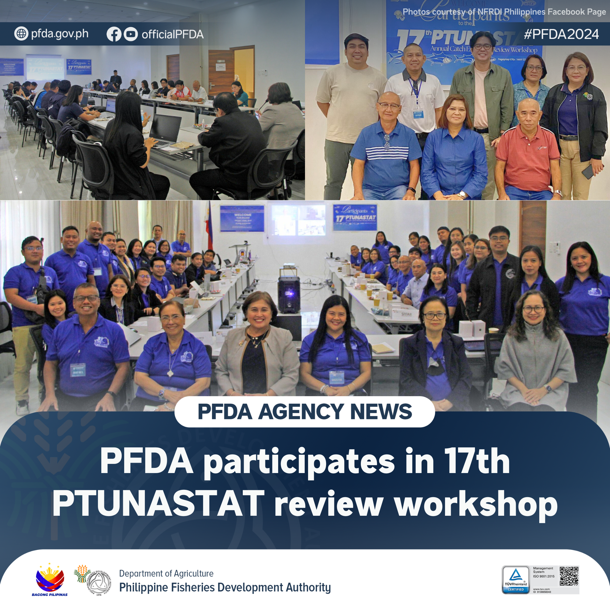 PFDA Agency News 05312024 PFDA participates in 17th PTUNASTAT review workshop