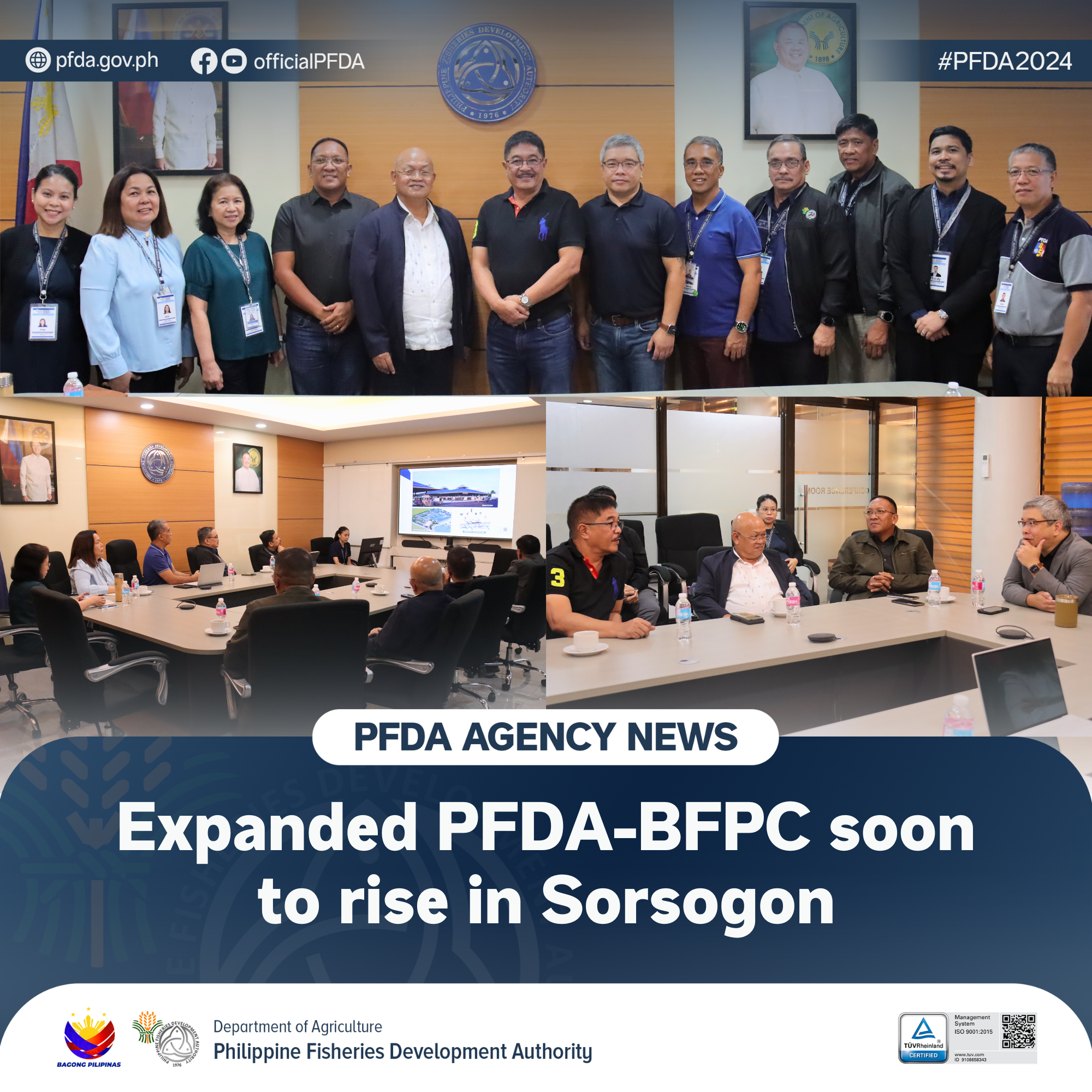 PFDA Agency News 06252024 Expanded PFDA BFPC soon to rise in Sorsogon