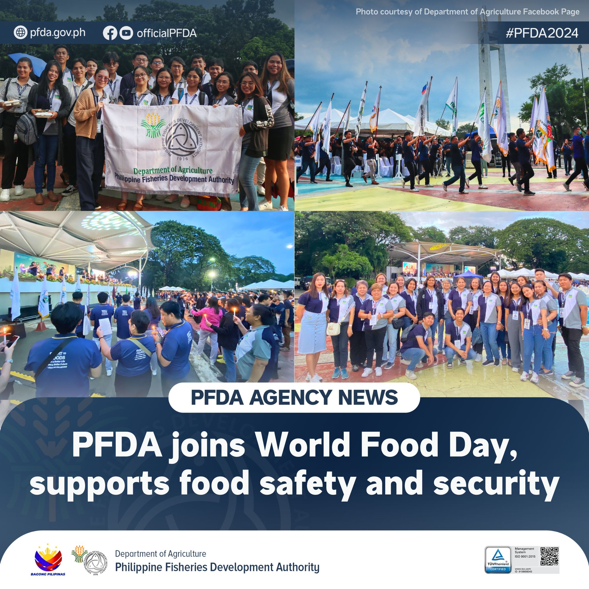 PFDA Agency News 10212024 PFDA joins World Food Day supports food safety and security