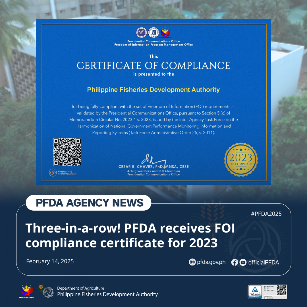 PFDA Agency News 021425
