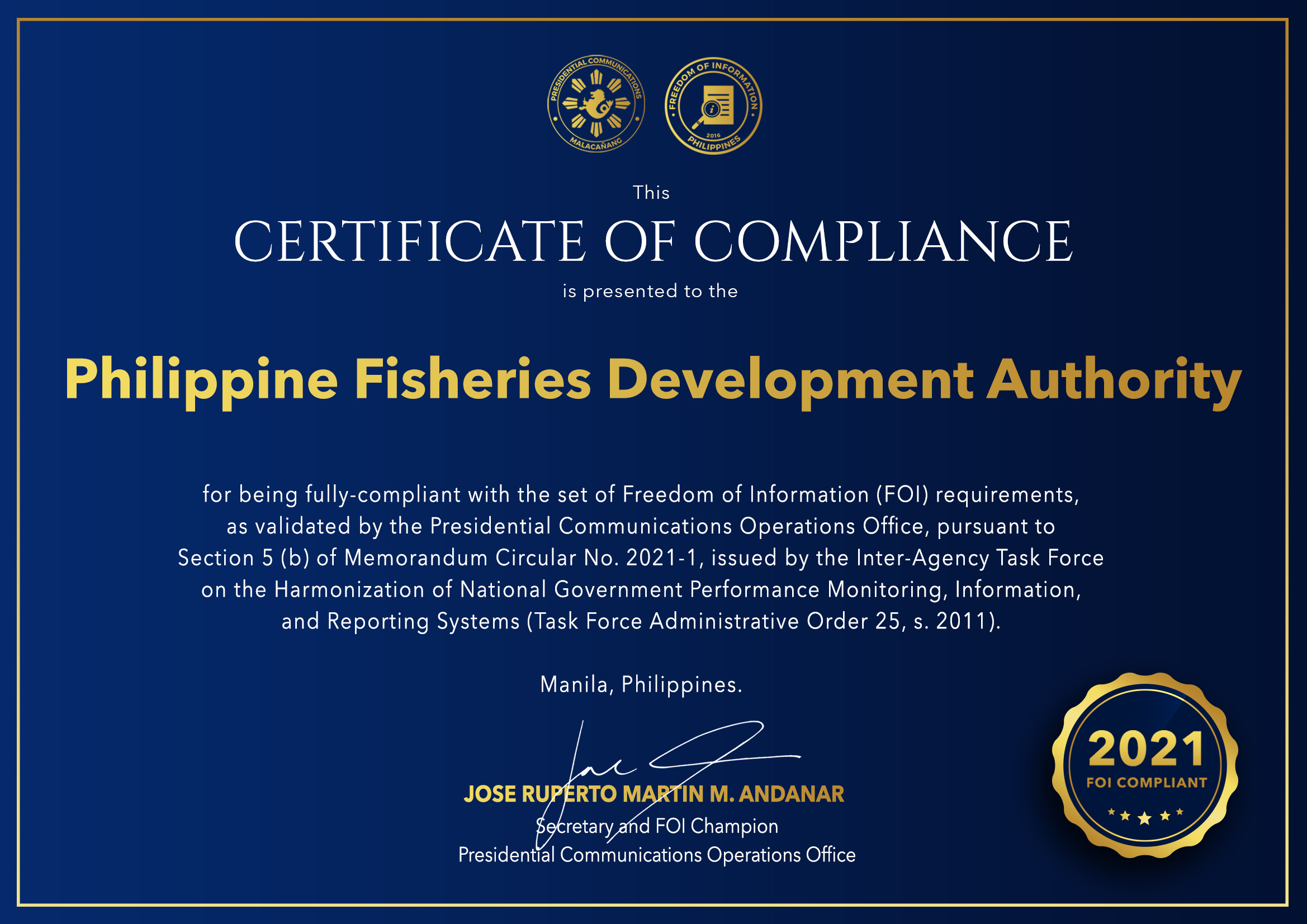Philippine Fisheries Development Authority