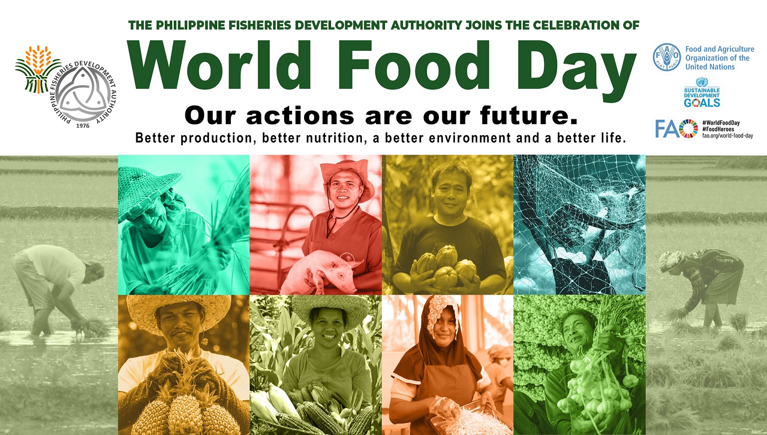World Food Day Pub Mat