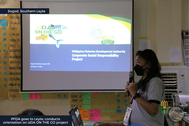 PFDA goes to Leyte conducts orientation on isDA ON THE GO project cover 1
